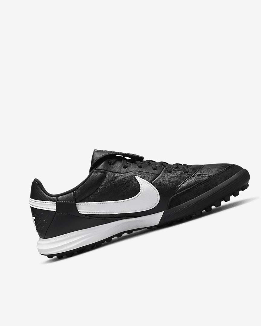 Black / White Nike The Premier 3 TF Women's Soccer Shoes | CA_1149