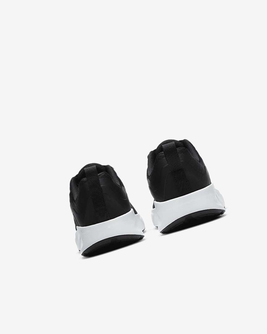 Black / White Nike Wearallday Boys' Sneakers | CA_1108