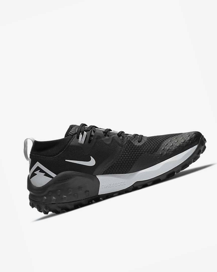 Black / White Nike Wildhorse 7 Men's Trail Running Shoes | CA_3118