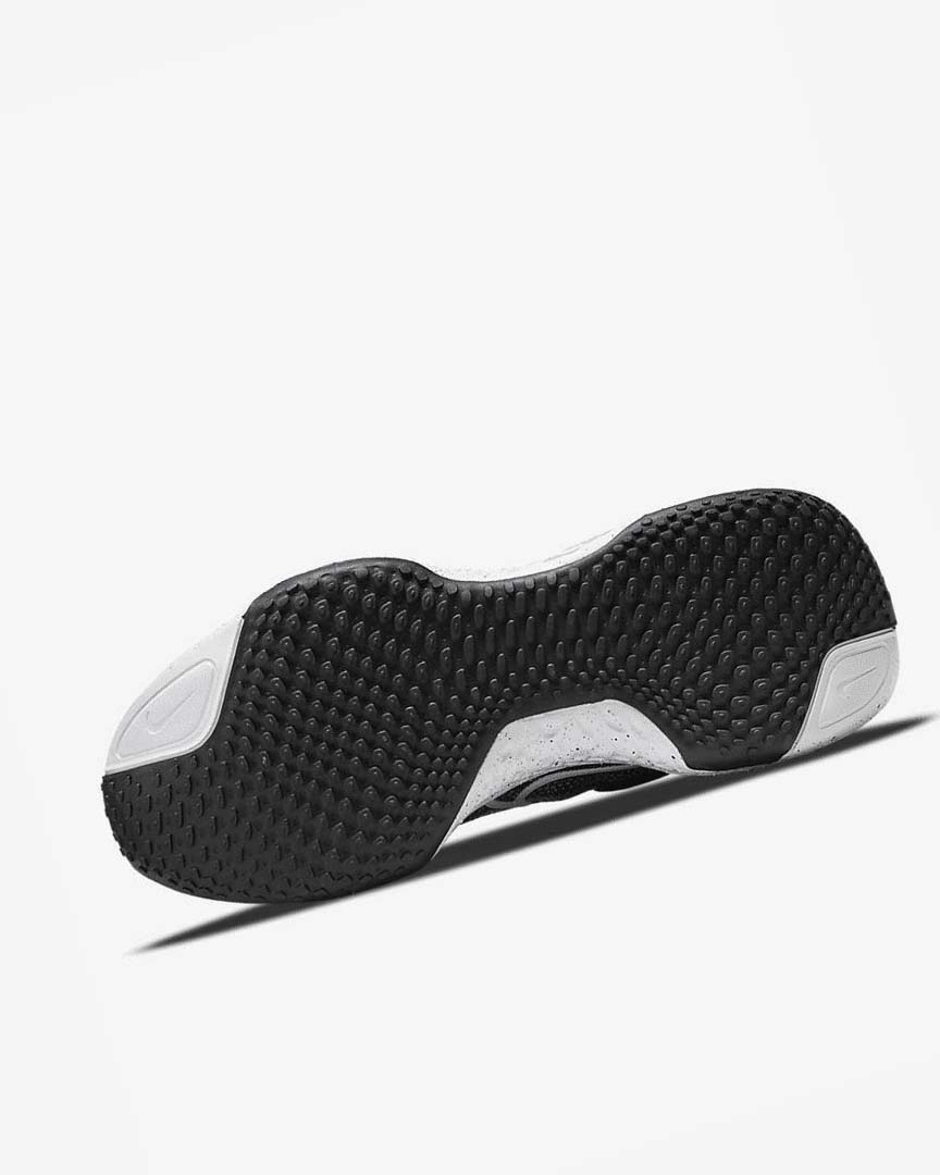 Black / White Nike ZoomX Invincible Run Flyknit Men's Running Shoes | CA_2290
