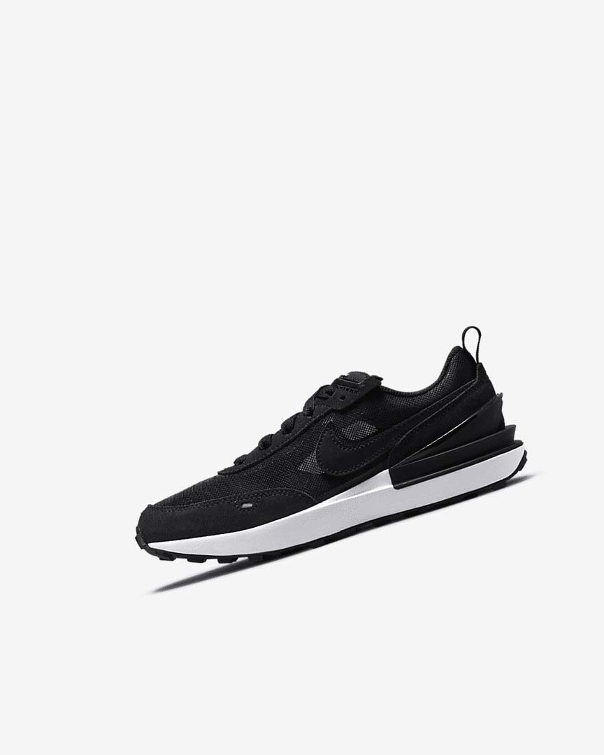 Black / White / Orange / Black Nike Waffle One Girls\' Sneakers | CA_2366