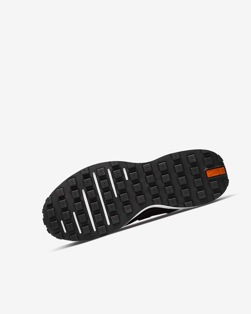 Black / White / Orange / Black Nike Waffle One Girls' Sneakers | CA_2623