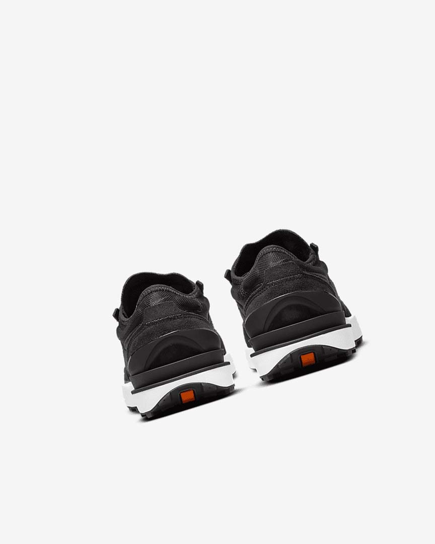 Black / White / Orange / Black Nike Waffle One Girls' Sneakers | CA_2623