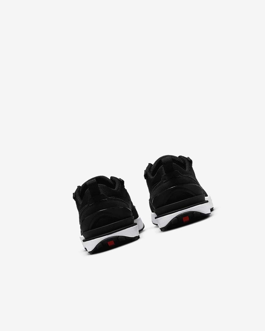 Black / White / Orange / Black Nike Waffle One Boys' Sneakers | CA_4776
