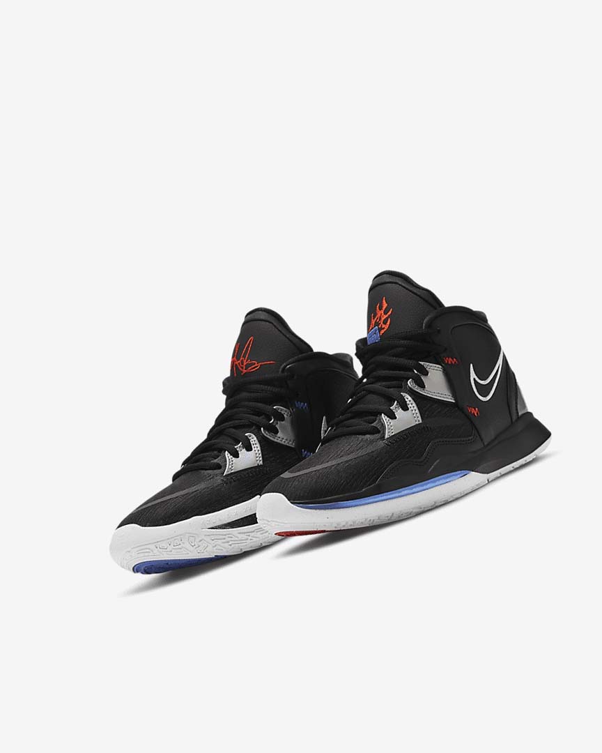 Black / White / Orange / Multicolor Nike Kyrie Infinity Girls' Basketball Shoes | CA_5467