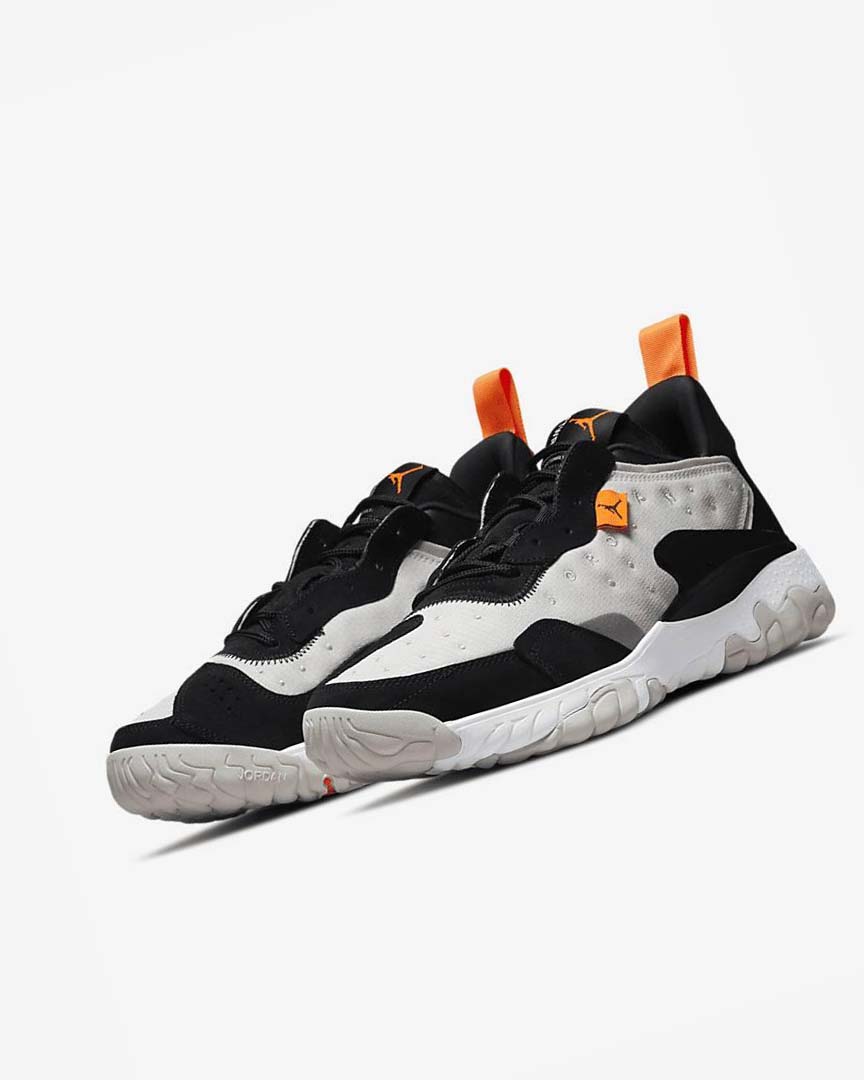 Black / White / Orange Nike Jordan Delta 2 Men's Basketball Shoes | CA_2903