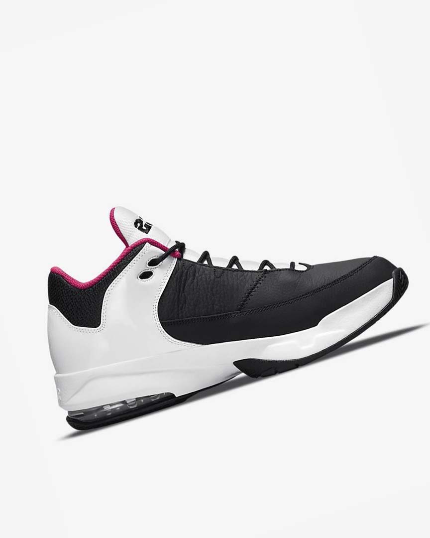 Black / White / Pink / Blue Nike Jordan Max Aura 3 Men's Basketball Shoes | CA_5271