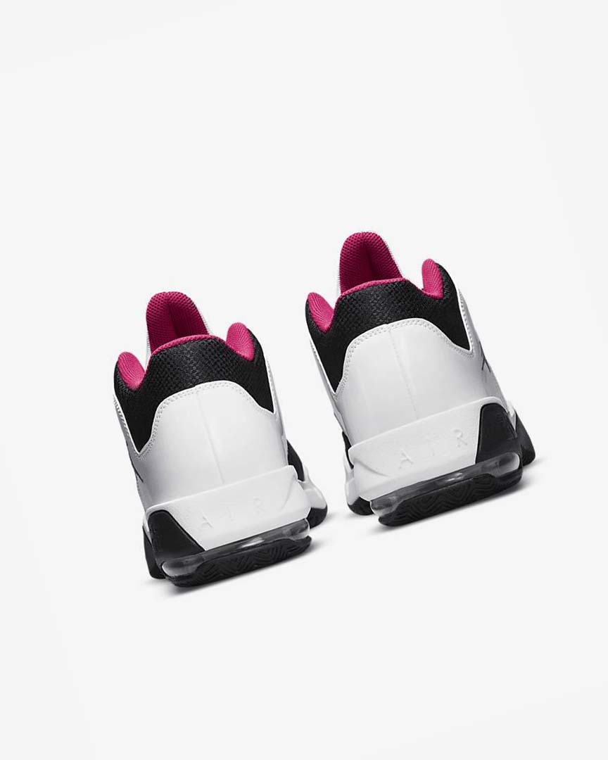Black / White / Pink / Blue Nike Jordan Max Aura 3 Men's Basketball Shoes | CA_5271