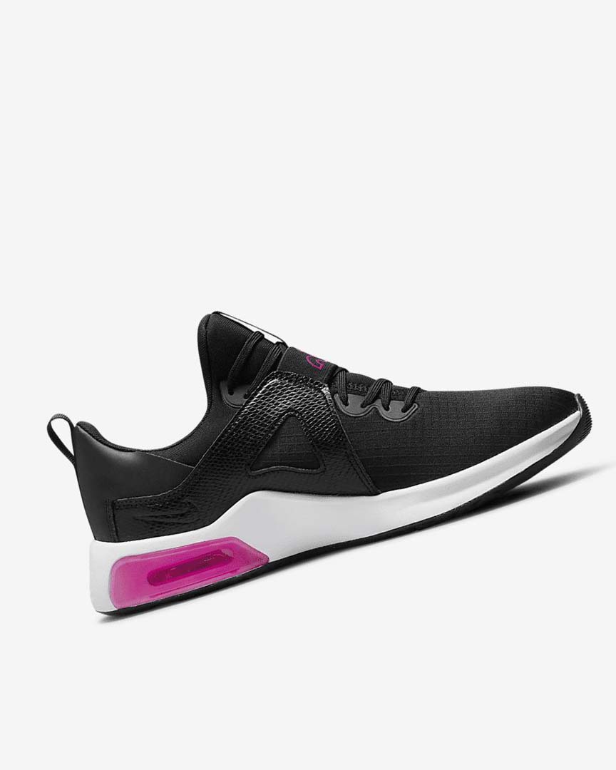 Black / White / Pink Nike Air Max Bella TR 5 Women's Training Shoes | CA_5277