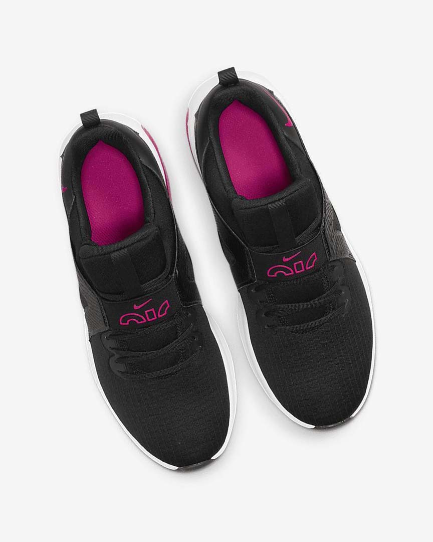 Black / White / Pink Nike Air Max Bella TR 5 Women's Training Shoes | CA_5277
