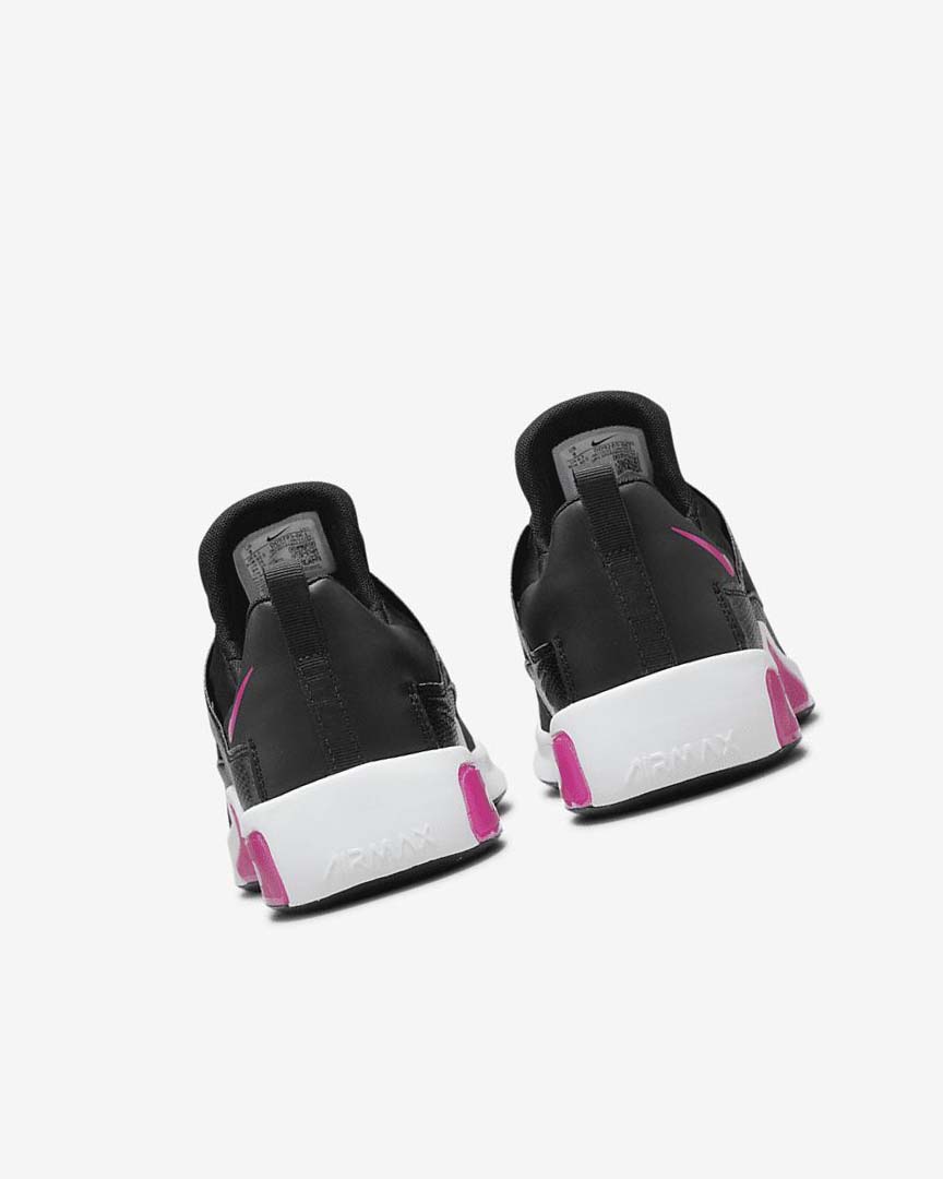 Black / White / Pink Nike Air Max Bella TR 5 Women's Training Shoes | CA_5277
