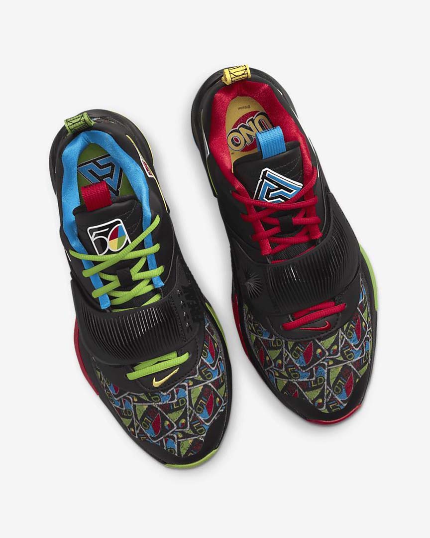 Black / White / Red / Green Nike Zoom Freak 3 Women's Basketball Shoes | CA_3008