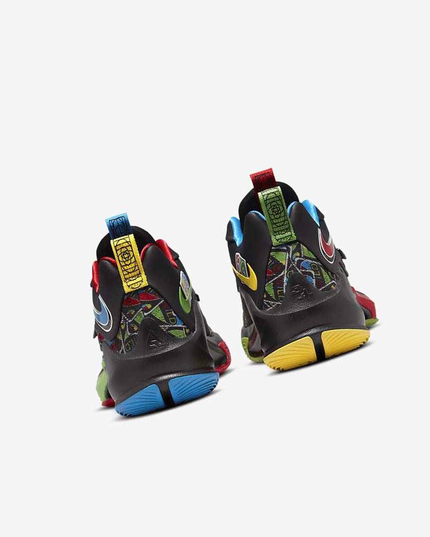 Black / White / Red / Green Nike Zoom Freak 3 Women's Basketball Shoes | CA_3008
