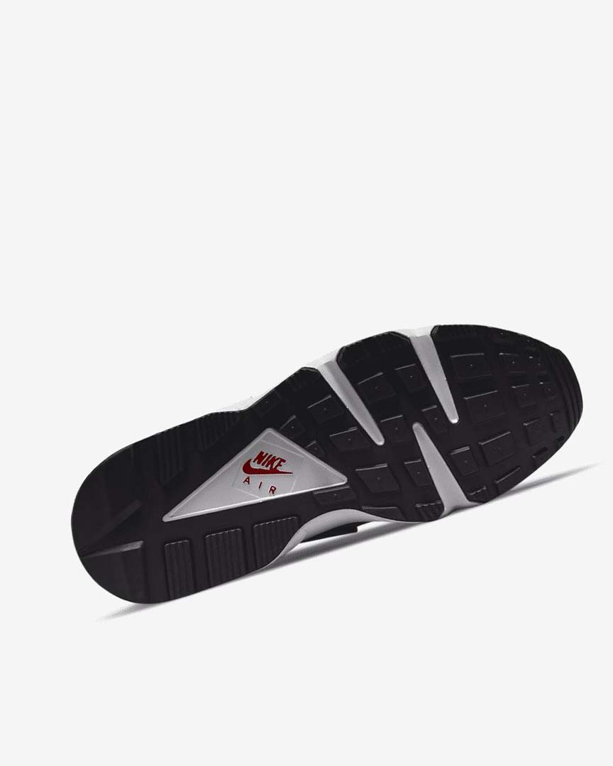 Black / White / Red Nike Air Huarache LE Men's Sneakers | CA_3006