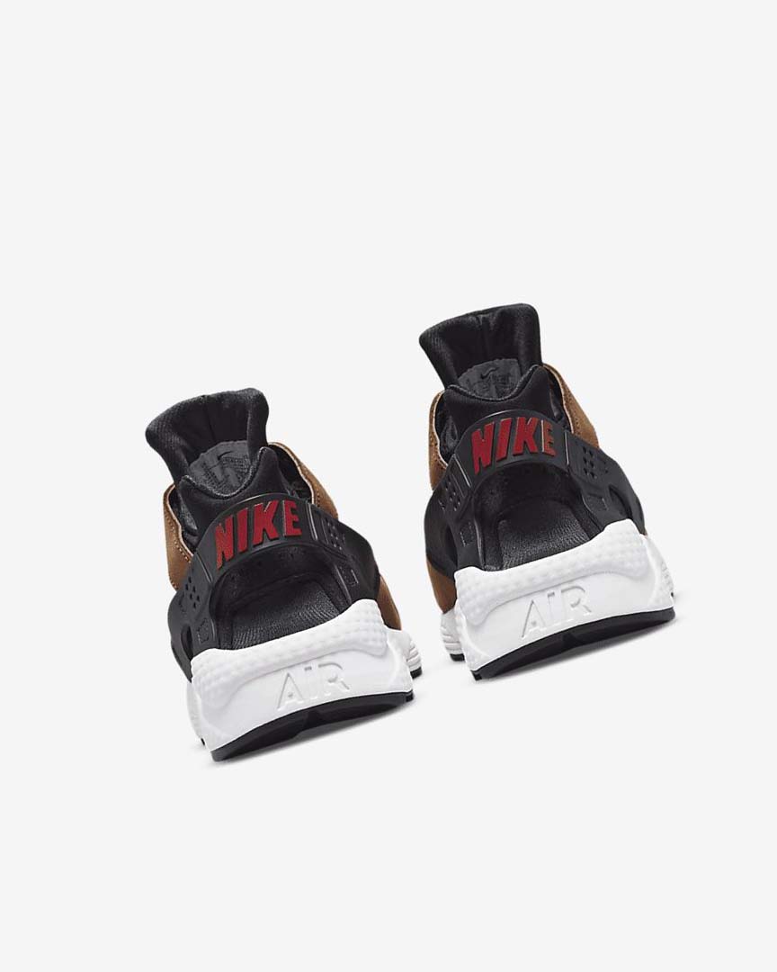 Black / White / Red Nike Air Huarache LE Men's Sneakers | CA_3006