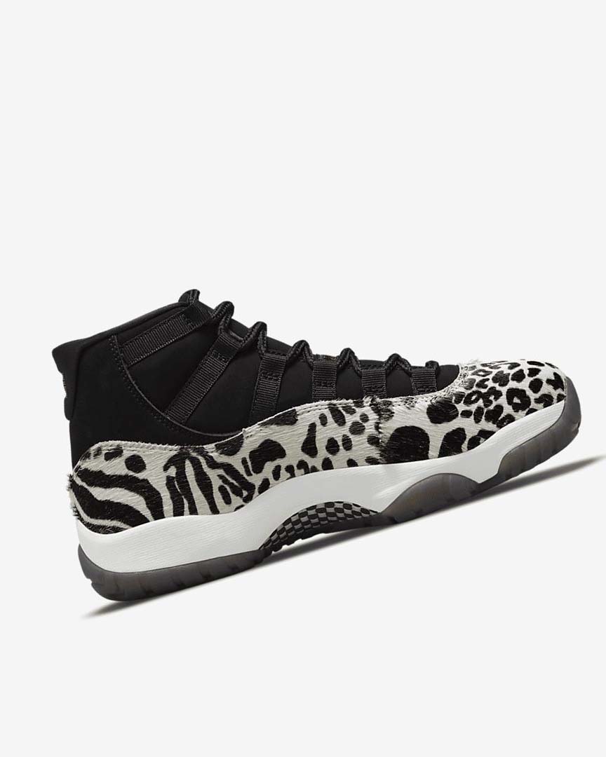Black / White / Red Nike Air Jordan 11 Retro Women's Sneakers | CA_2971