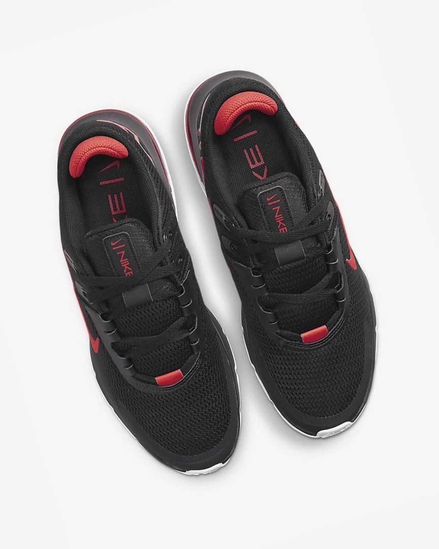 Black / White / Red Nike Air Max Alpha Trainer 4 Men's Training Shoes | CA_5272