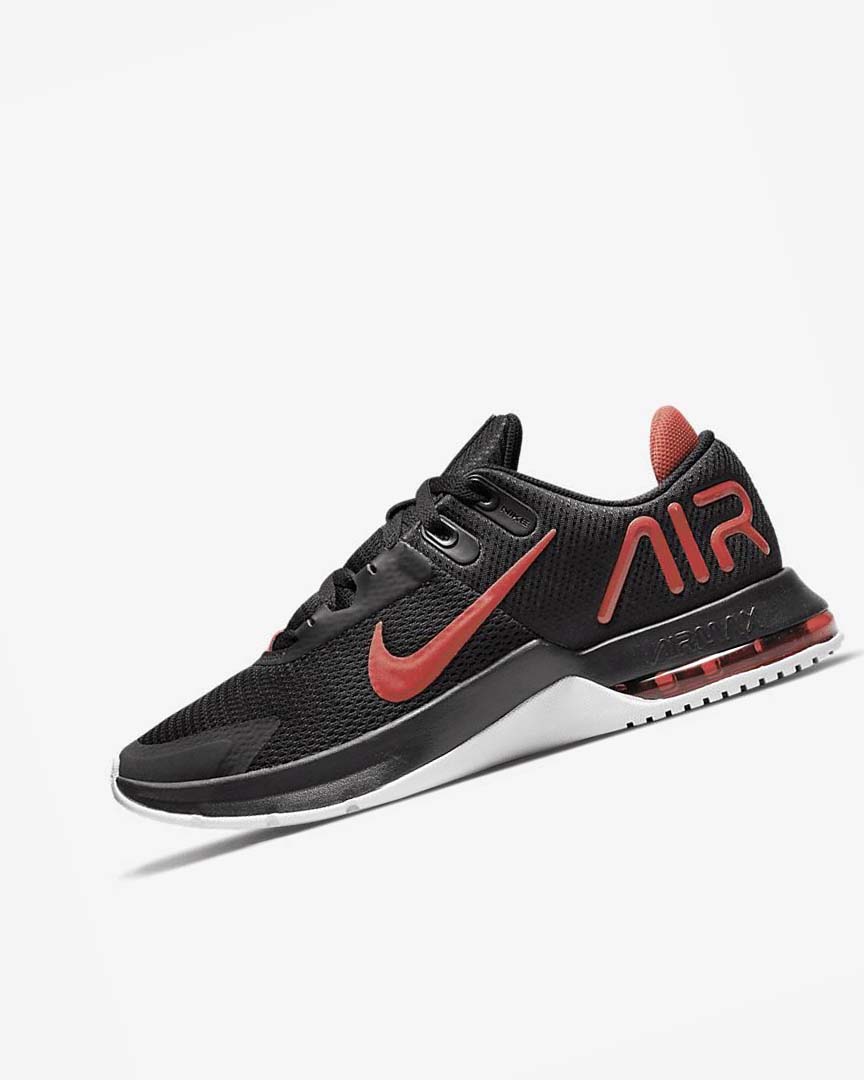 Black / White / Red Nike Air Max Alpha Trainer 4 Men\'s Training Shoes | CA_5272
