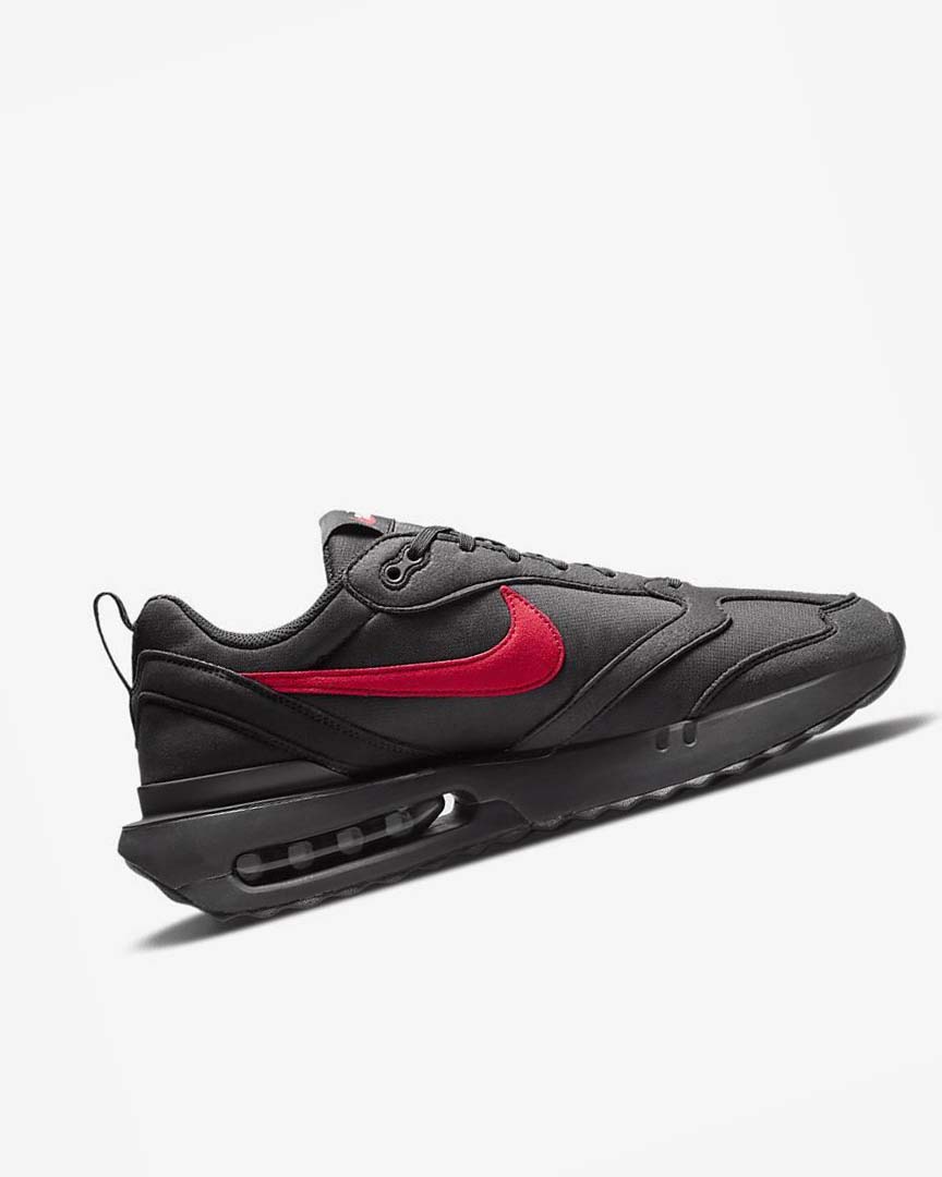 Black / White / Red Nike Air Max Dawn Men's Sneakers | CA_4656