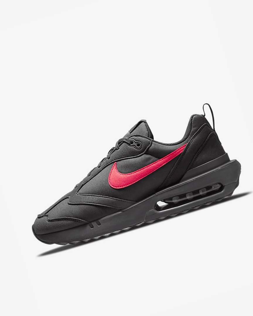Black / White / Red Nike Air Max Dawn Men\'s Sneakers | CA_4656