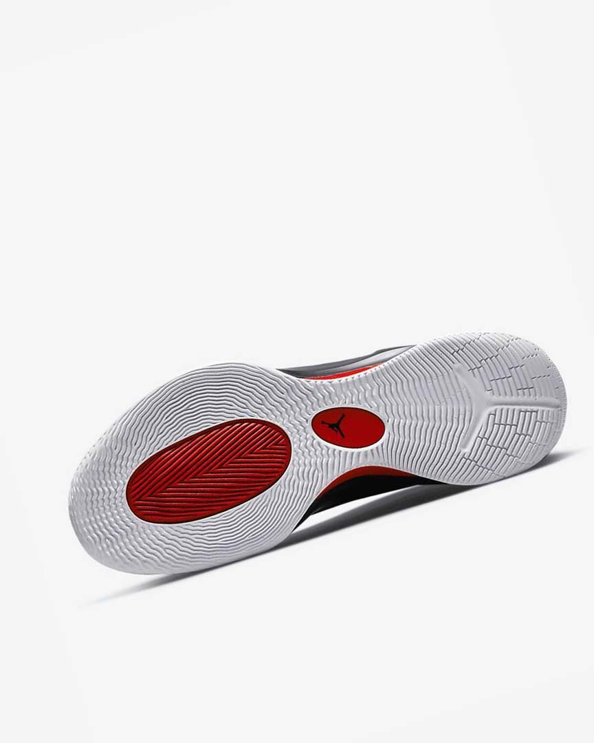Black / White / Red Nike Jordan Zoom Separate Men's Basketball Shoes | CA_2717