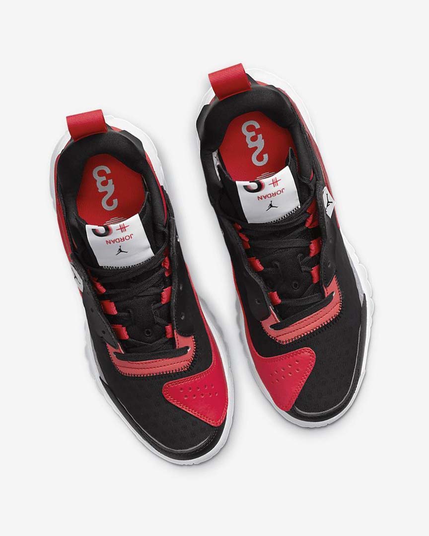 Black / White / Red / Red Nike Jordan Delta 2 SE Women's Basketball Shoes | CA_1187