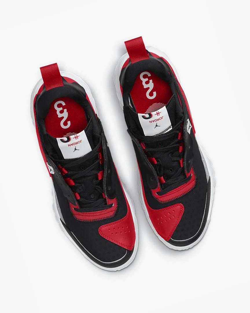 Black / White / Red / Red Nike Jordan Delta 2 SE Men's Basketball Shoes | CA_5444
