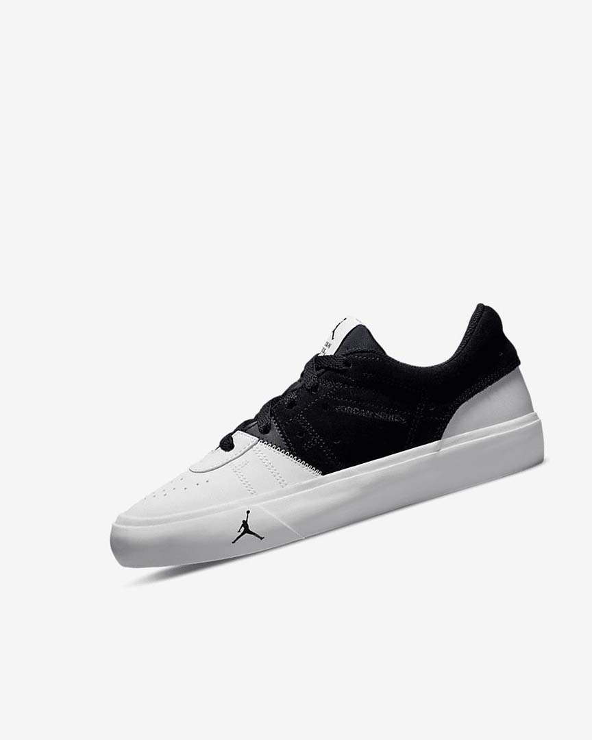 Black / White / White / Red Nike Jordan Series Boys\' Sneakers | CA_2489