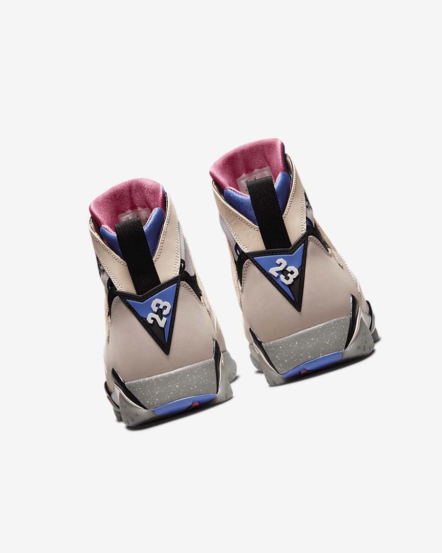 Blue / Black Nike Air Jordan 7 Retro SE Men's Basketball Shoes | CA_4616