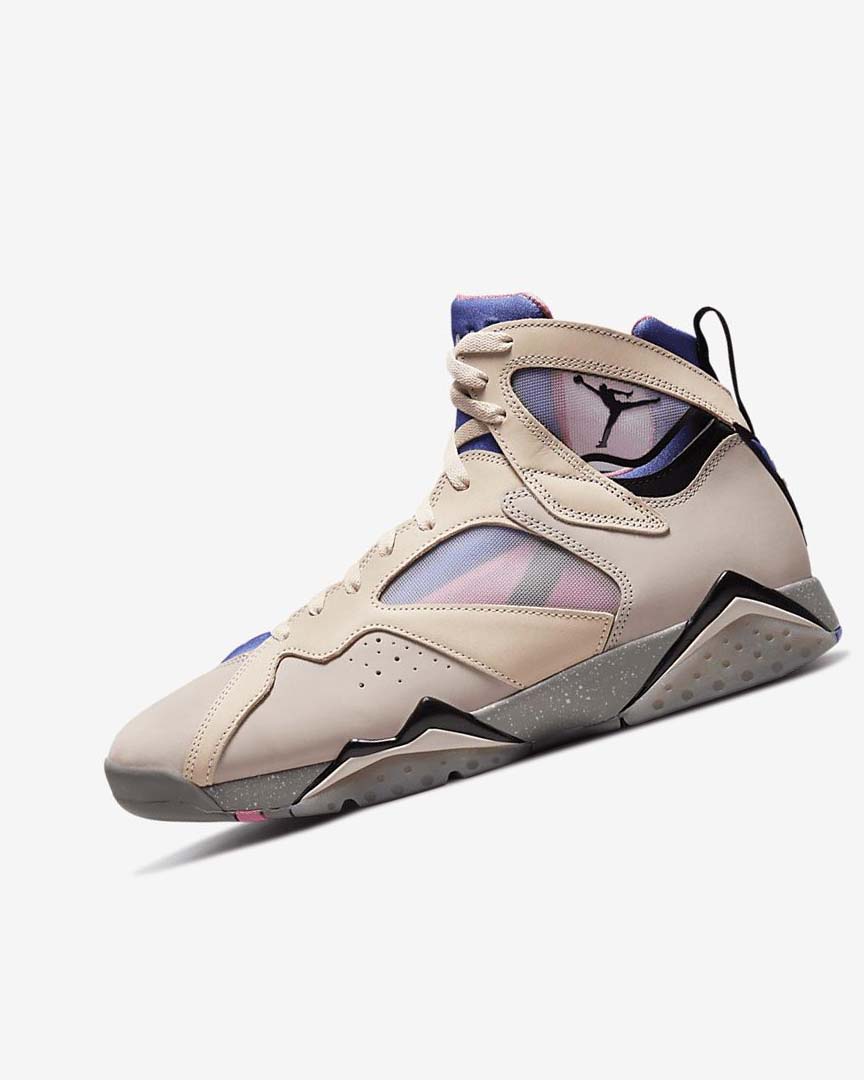 Blue / Black Nike Air Jordan 7 Retro SE Men\'s Basketball Shoes | CA_4616
