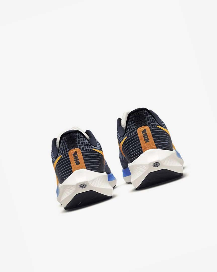 Blue / Dark Obsidian Nike Air Zoom Pegasus 39 Premium Men's Running Shoes | CA_1101