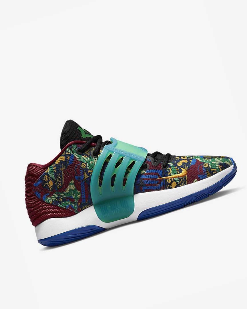Blue / Deep Royal Blue / Light Green Nike KD14 NRG Men's Basketball Shoes | CA_5164