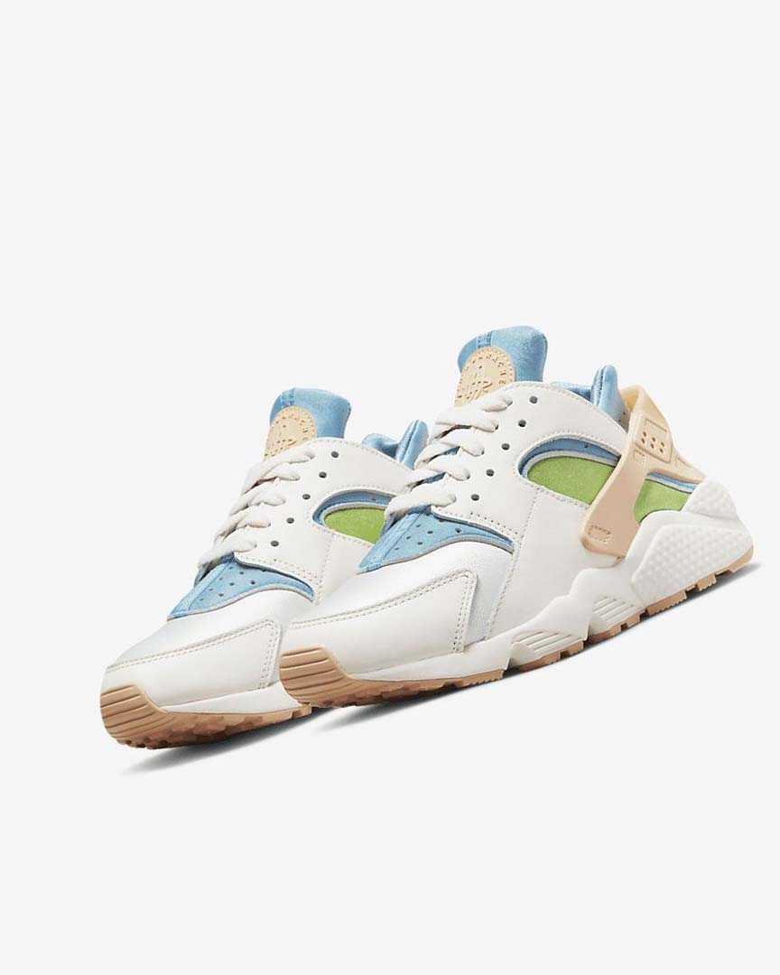 Blue / Green / Orange Nike Air Huarache SE Women's Sneakers | CA_4520