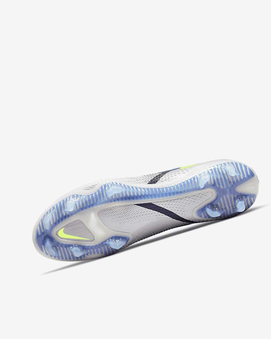Blue / Grey / Blue Nike Phantom GT2 Dynamic Fit Elite FG Women's Soccer Cleats | CA_5296