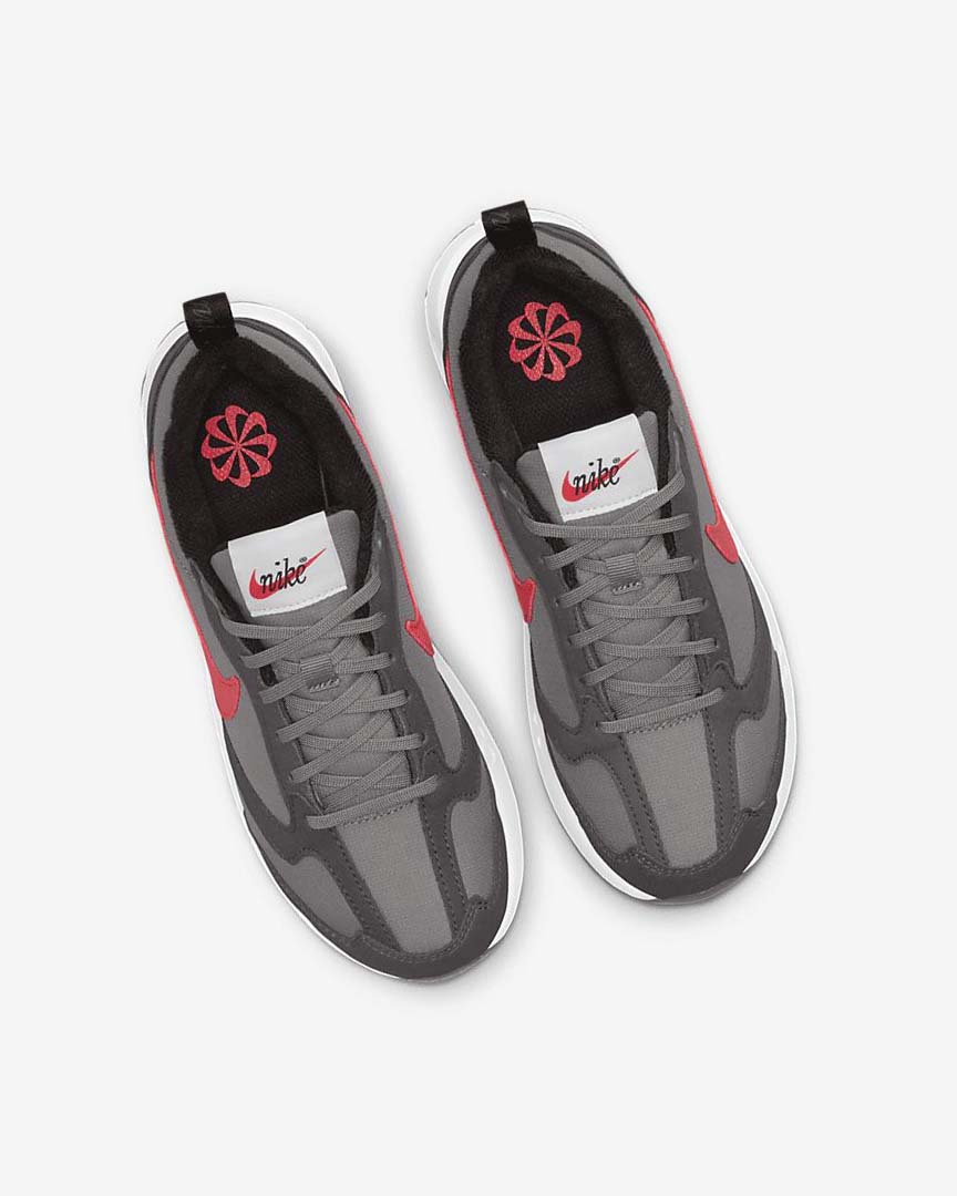 Blue Grey / Grey / Black / Red Nike Air Max Dawn Girls' Sneakers | CA_5100