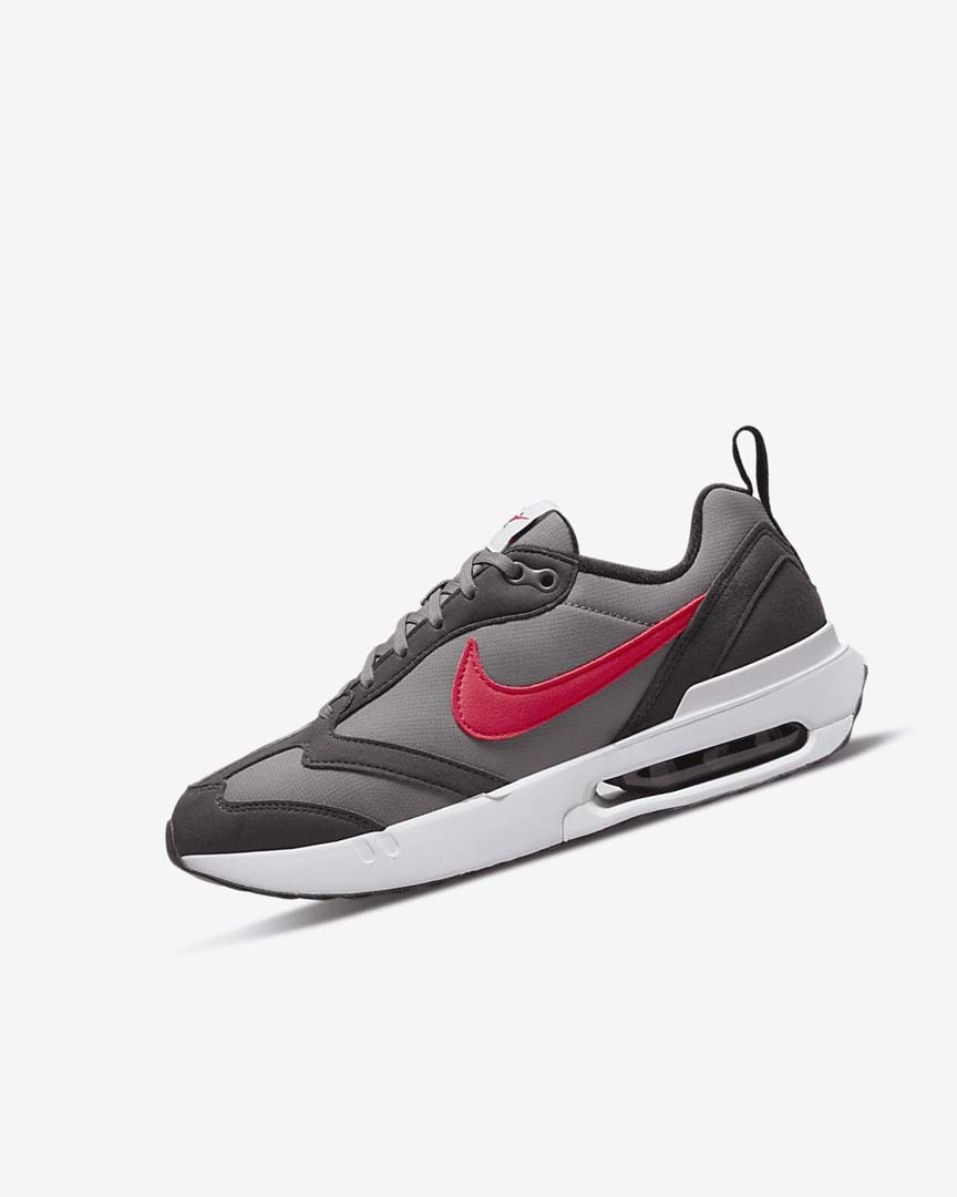 Blue Grey / Grey / Black / Red Nike Air Max Dawn Girls\' Sneakers | CA_5100