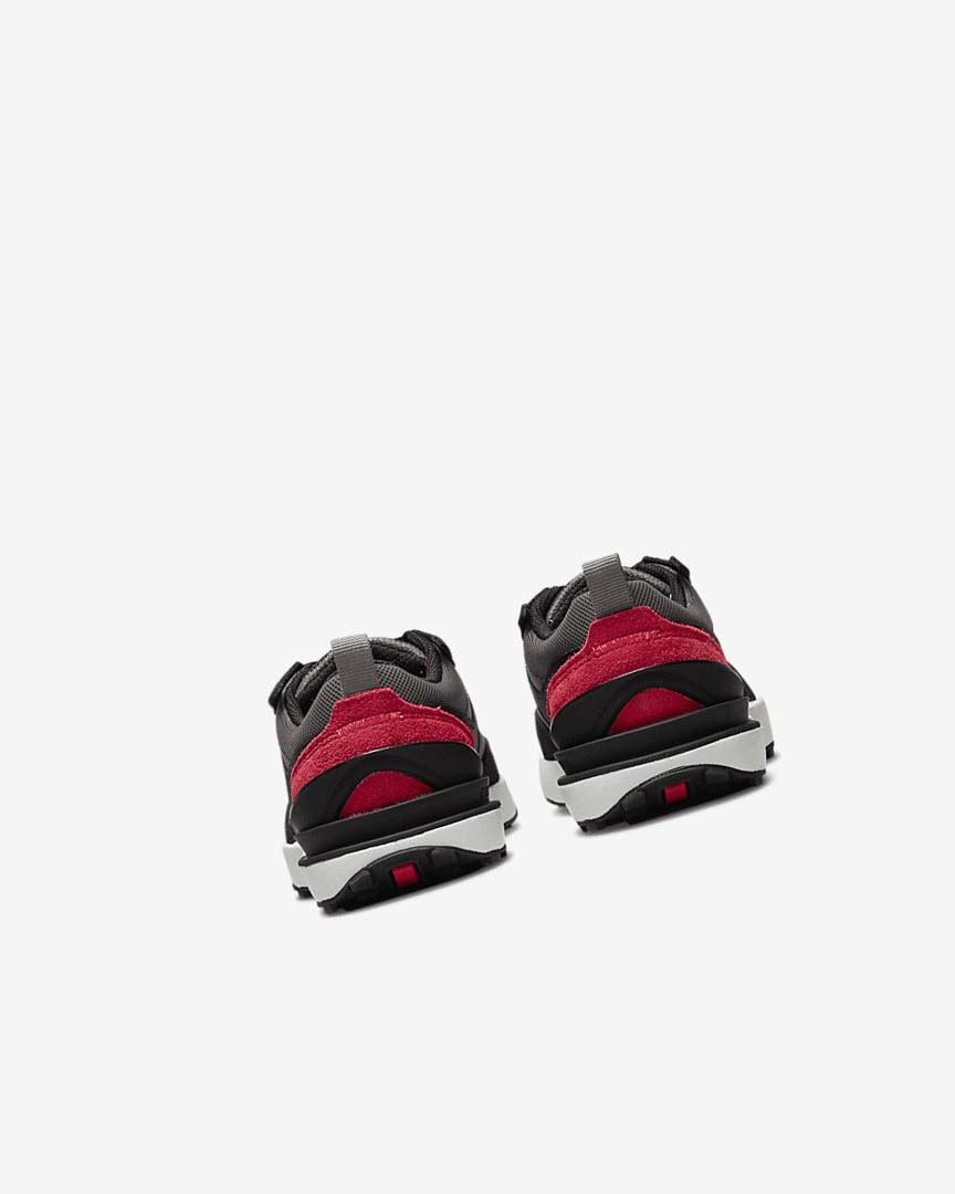 Blue Grey / Red / Black Nike Waffle One Girls' Sneakers | CA_3191