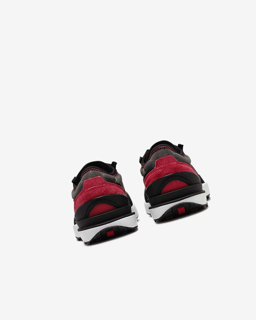 Blue Grey / Red / Black Nike Waffle One Boys' Sneakers | CA_3276