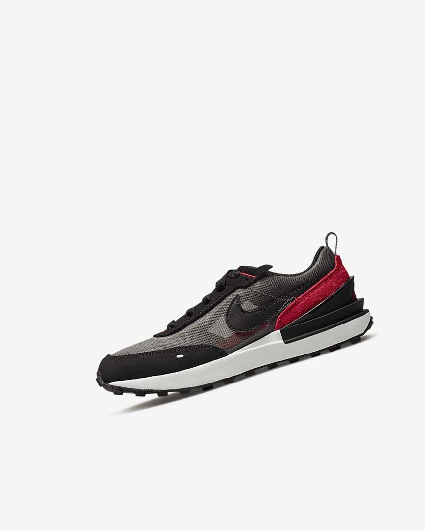 Blue Grey / Red / Black Nike Waffle One Boys\' Sneakers | CA_4538