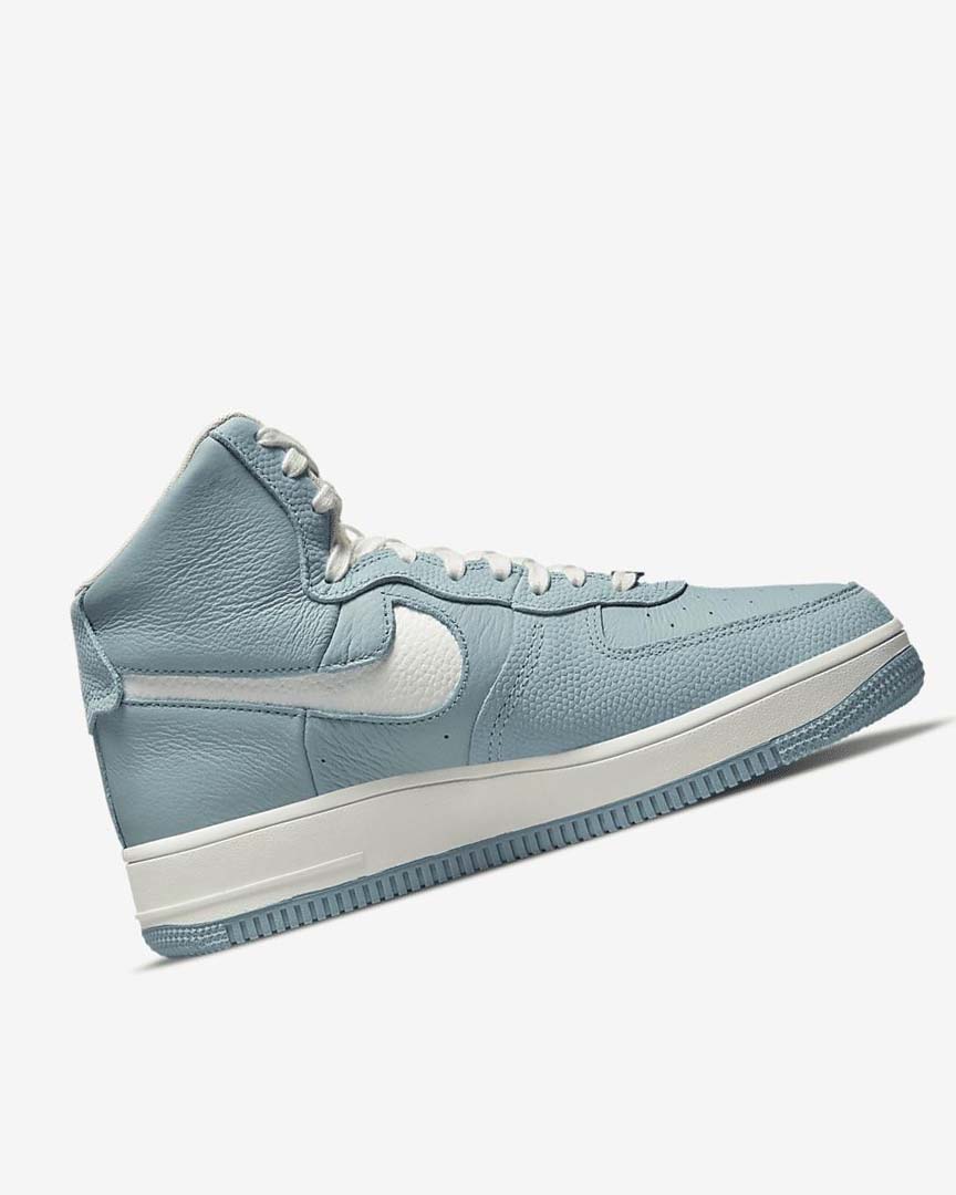 Blue / Metal Silver / White Nike Air Force 1 Sculpt Women's Sneakers | CA_2397