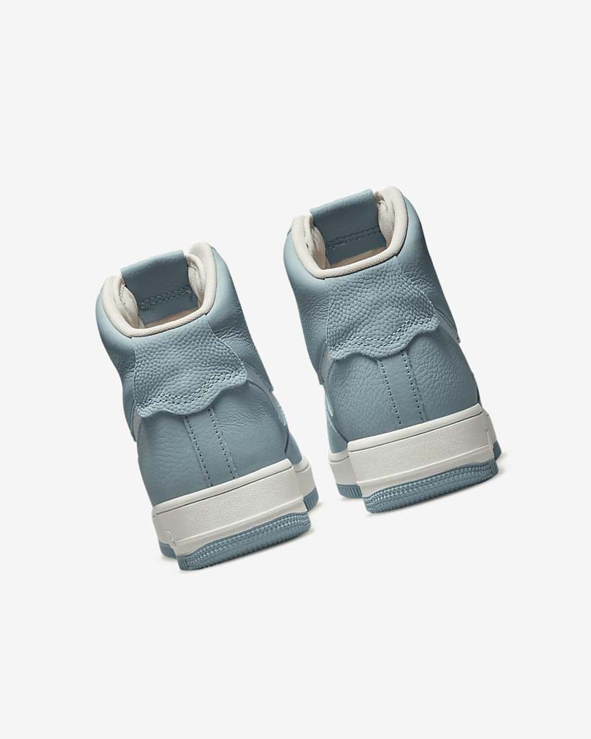Blue / Metal Silver / White Nike Air Force 1 Sculpt Women's Sneakers | CA_2397