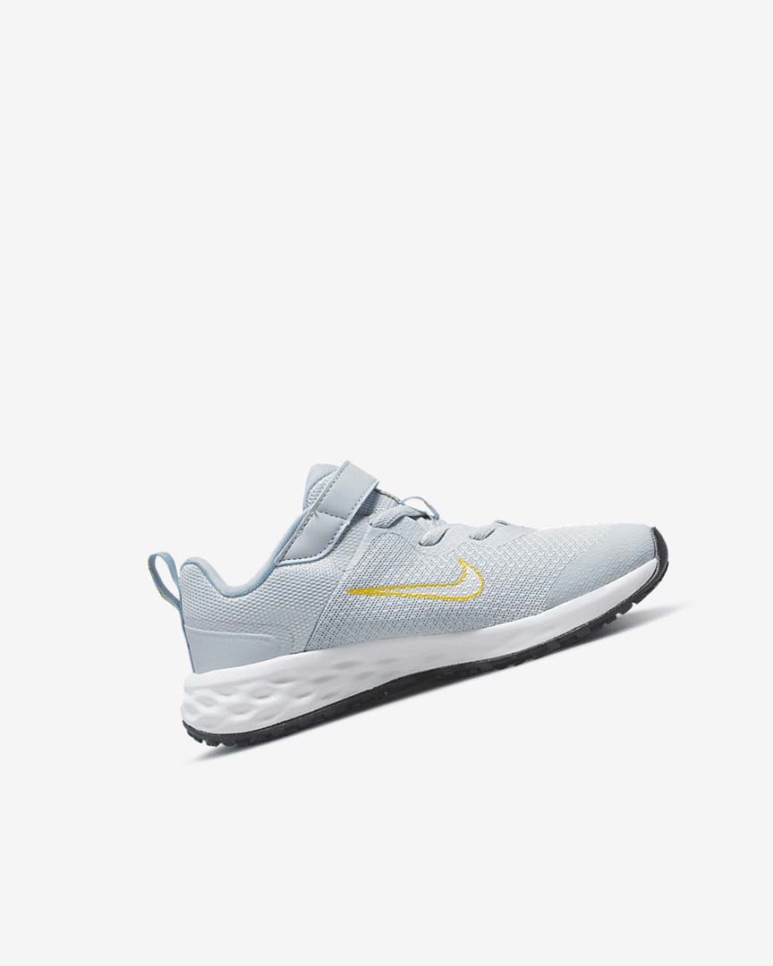 Blue / Multicolor Nike Revolution 6 Girls' Running Shoes | CA_4838