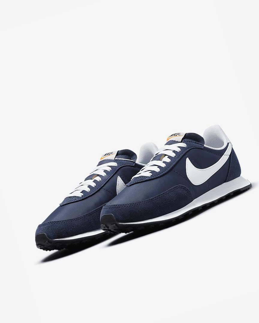 Blue / Navy / White Nike Waffle Trainer 2 Men's Casual Shoes | CA_2955