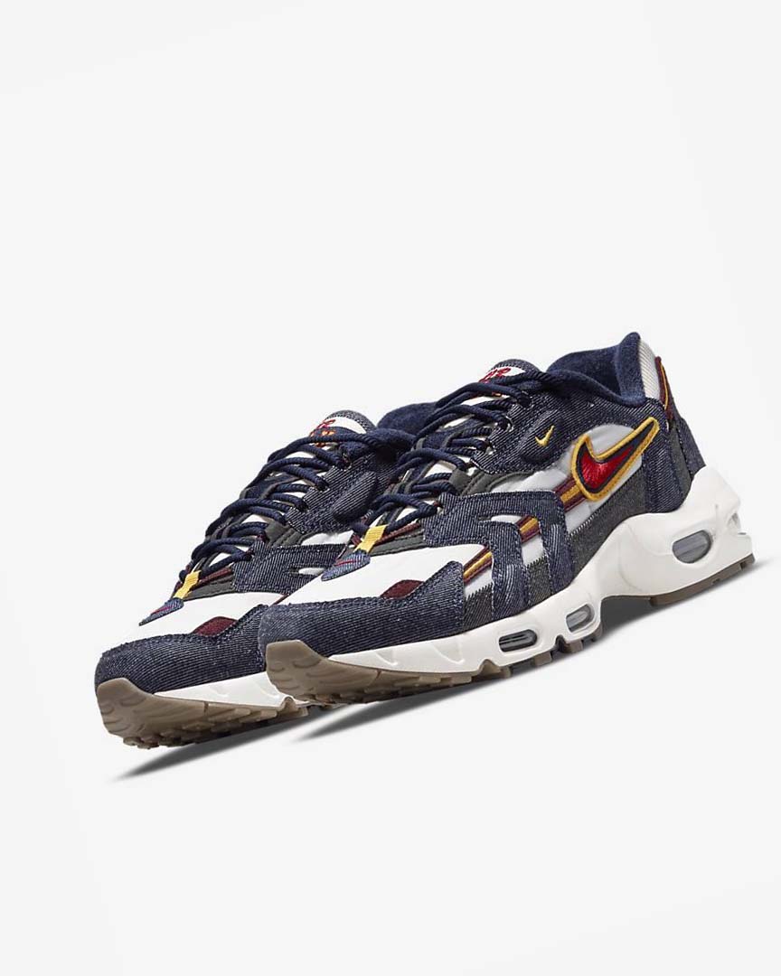 Blue Nike Air Max 96 II Men's Sneakers | CA_5021