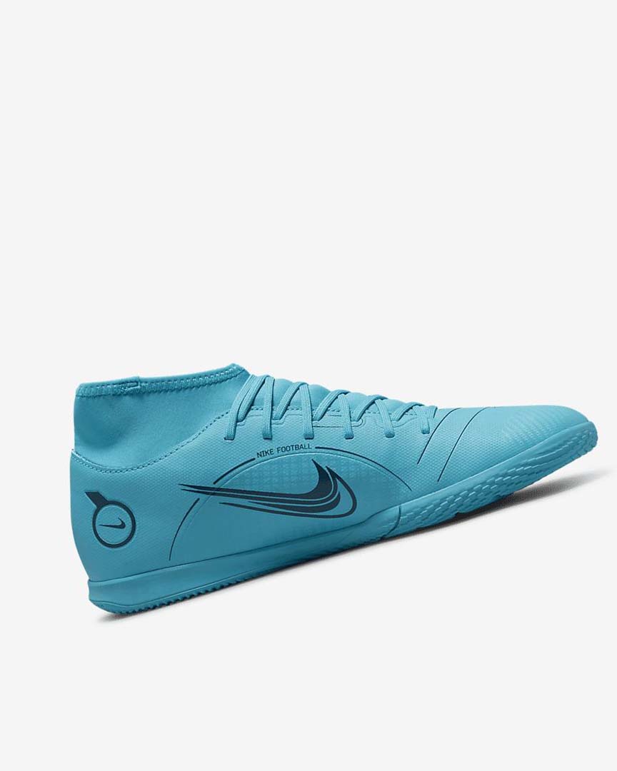Blue / Orange Nike Mercurial Superfly 8 Club IC Women's Soccer Shoes | CA_4975