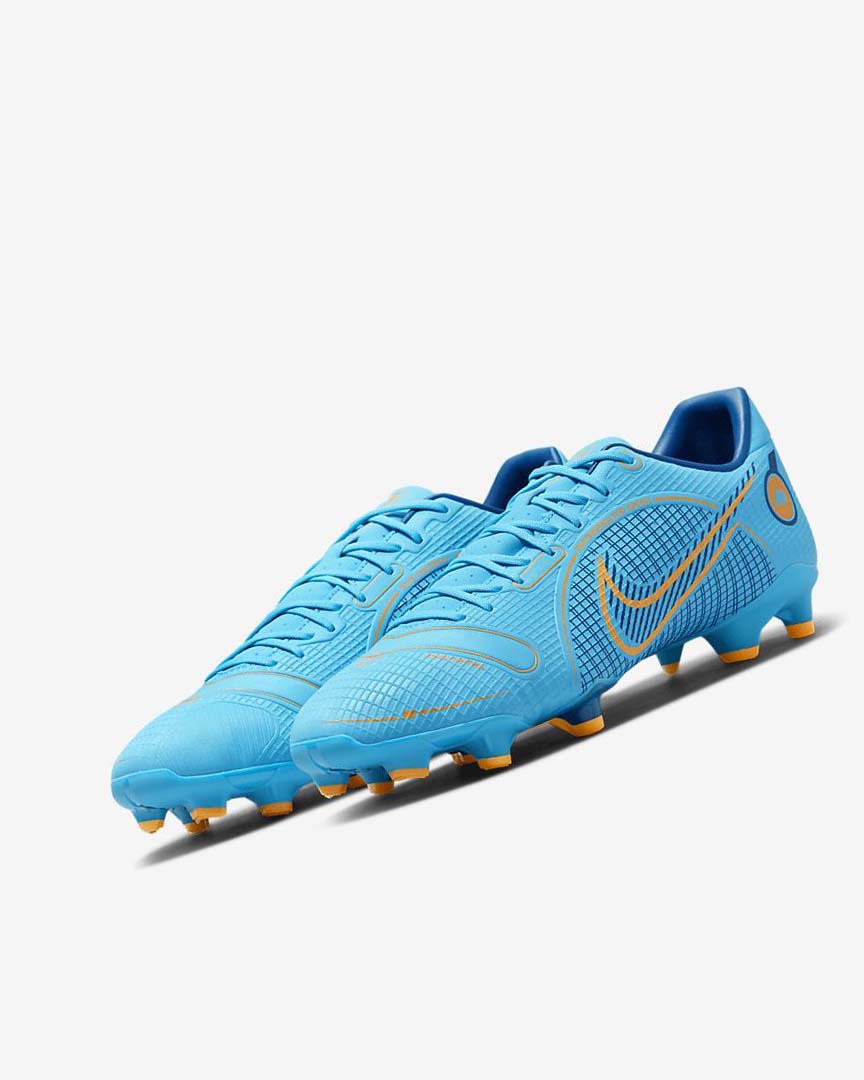 Blue / Orange Nike Mercurial Vapor 14 Academy MG Women's Soccer Cleats | CA_2720