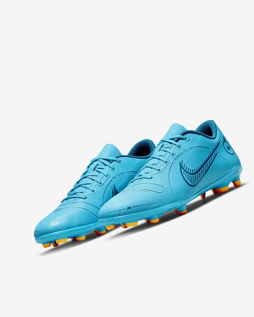 Blue / Orange Nike Mercurial Vapor 14 Club MG Women's Soccer Cleats | CA_2376