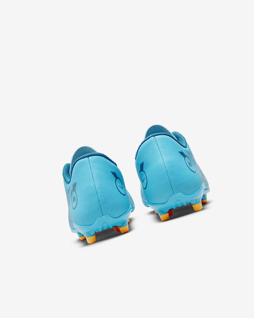 Blue / Orange Nike Mercurial Vapor 14 Club MG Women's Soccer Cleats | CA_2376