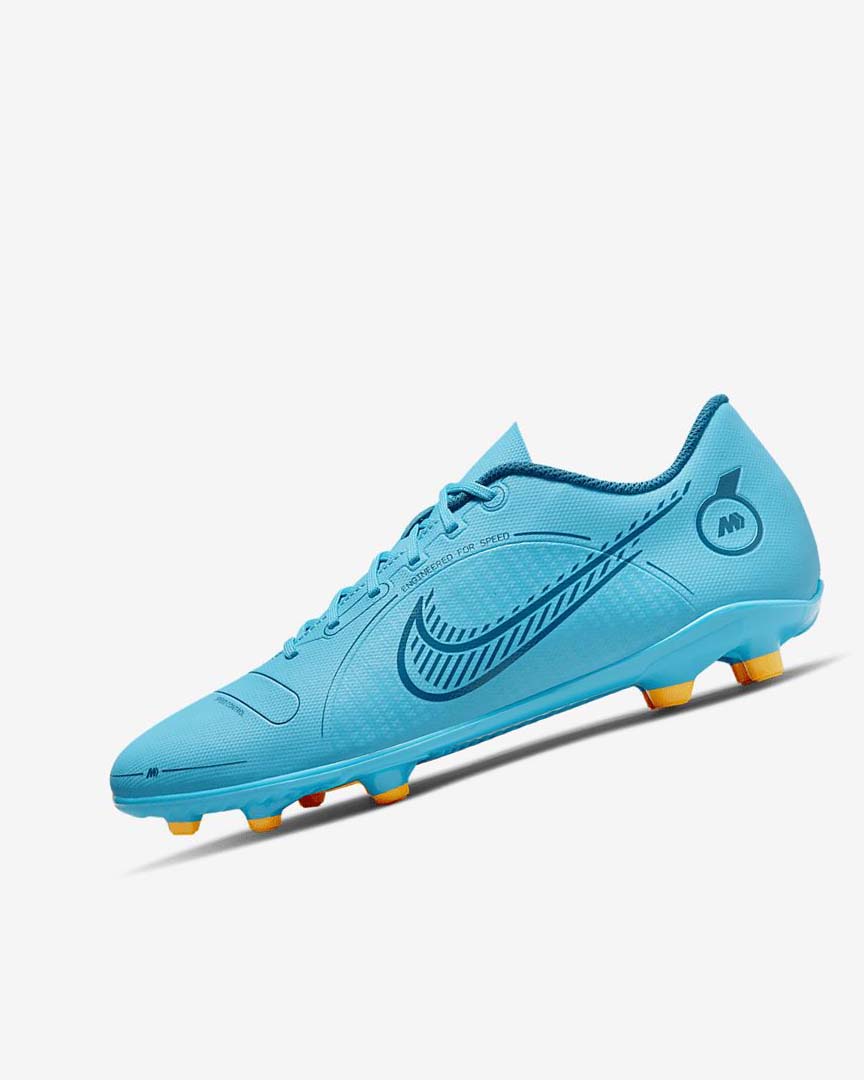 Blue / Orange Nike Mercurial Vapor 14 Club MG Women\'s Soccer Cleats | CA_2376