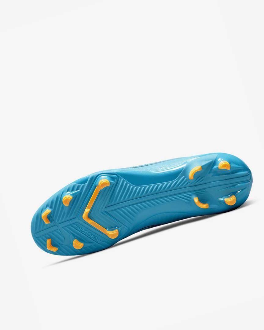 Blue / Orange Nike Mercurial Vapor 14 Club MG Men's Soccer Cleats | CA_2700